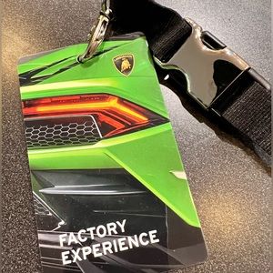 Lamborghini Factory Lanyard